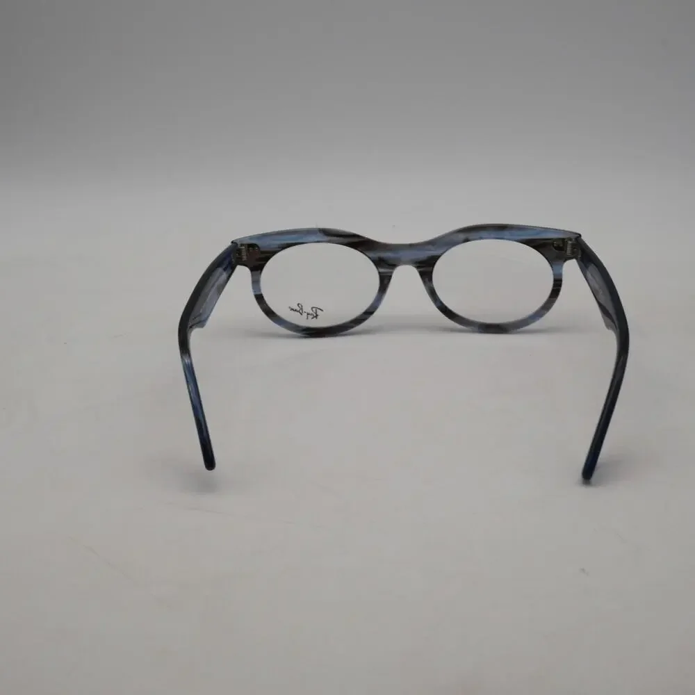 NEW Ray-Ban Wayfarer Oval  Transparent Blue Color Reactive Eyeglasses Frames